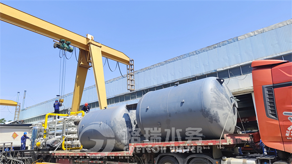 祝賀！廣西能源企業(yè)2*150T/H脫鹽水處理設(shè)備，五大車發(fā)貨！