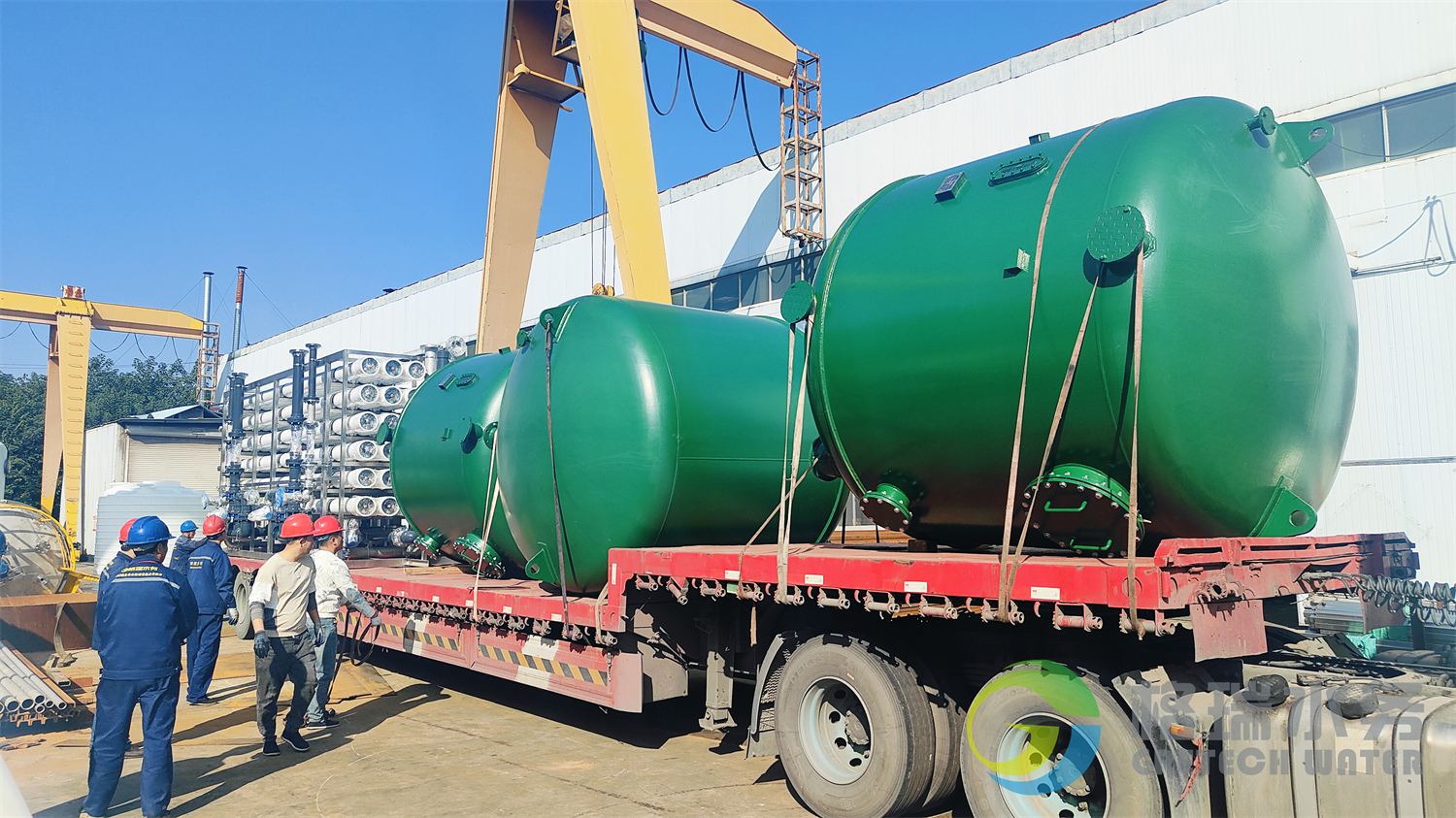 助力煤礦集團240m3/h礦井水處理系統(tǒng)設(shè)備發(fā)貨